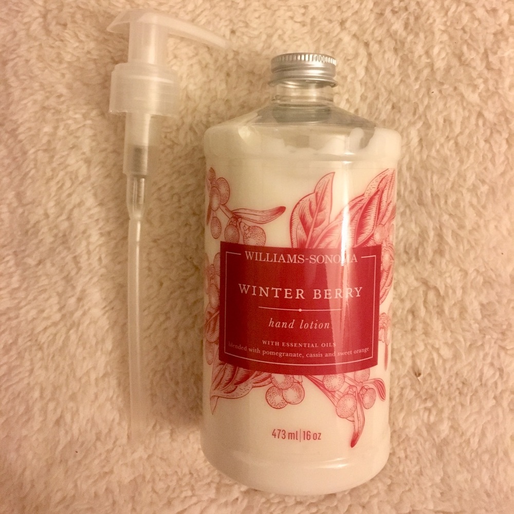 William Sonoma hand lotion